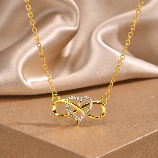 Infinity Heart Necklace