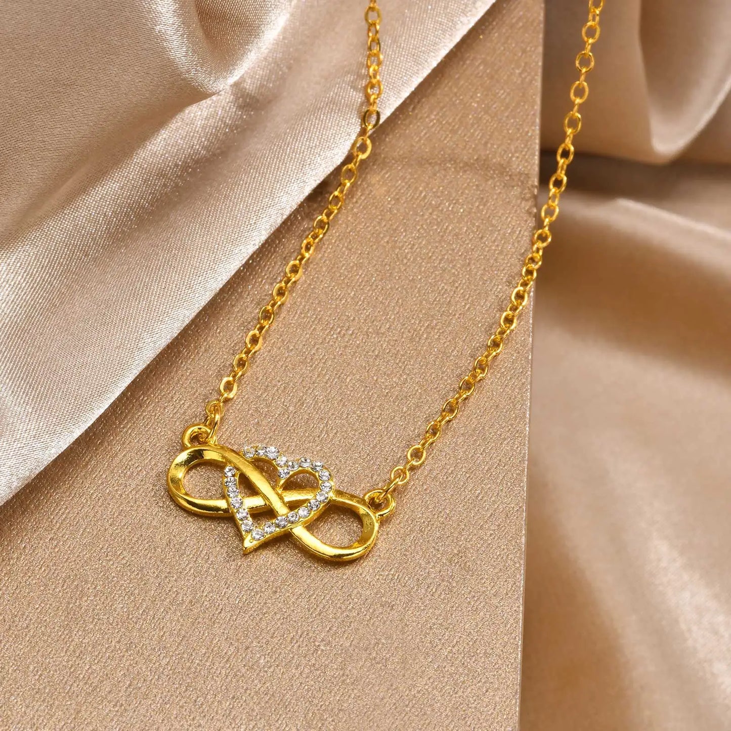 Infinity Heart Necklace