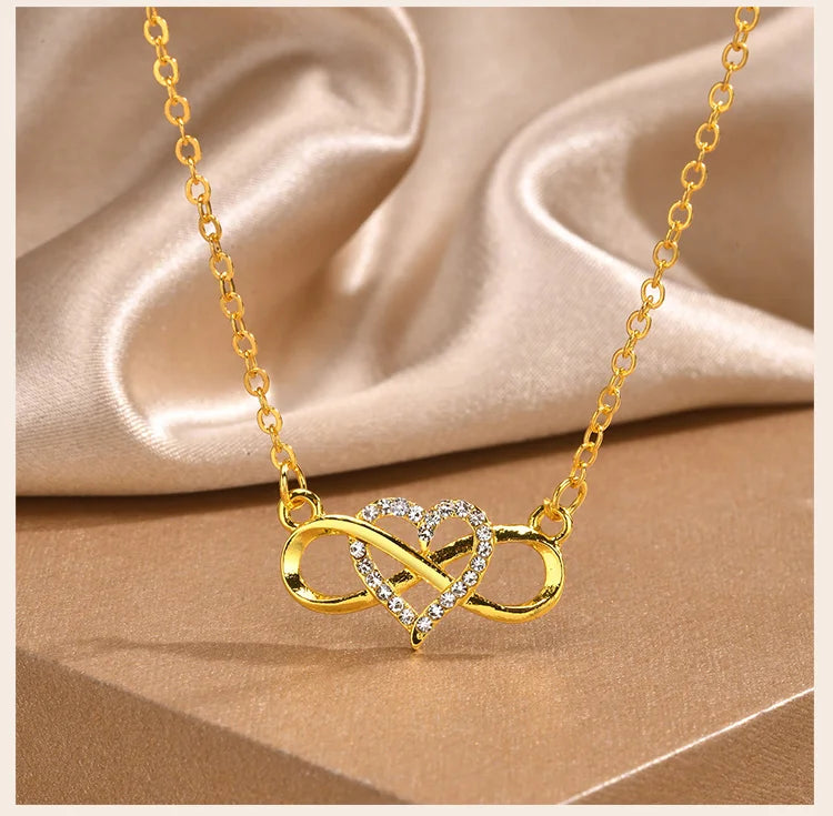 Infinity Heart Necklace