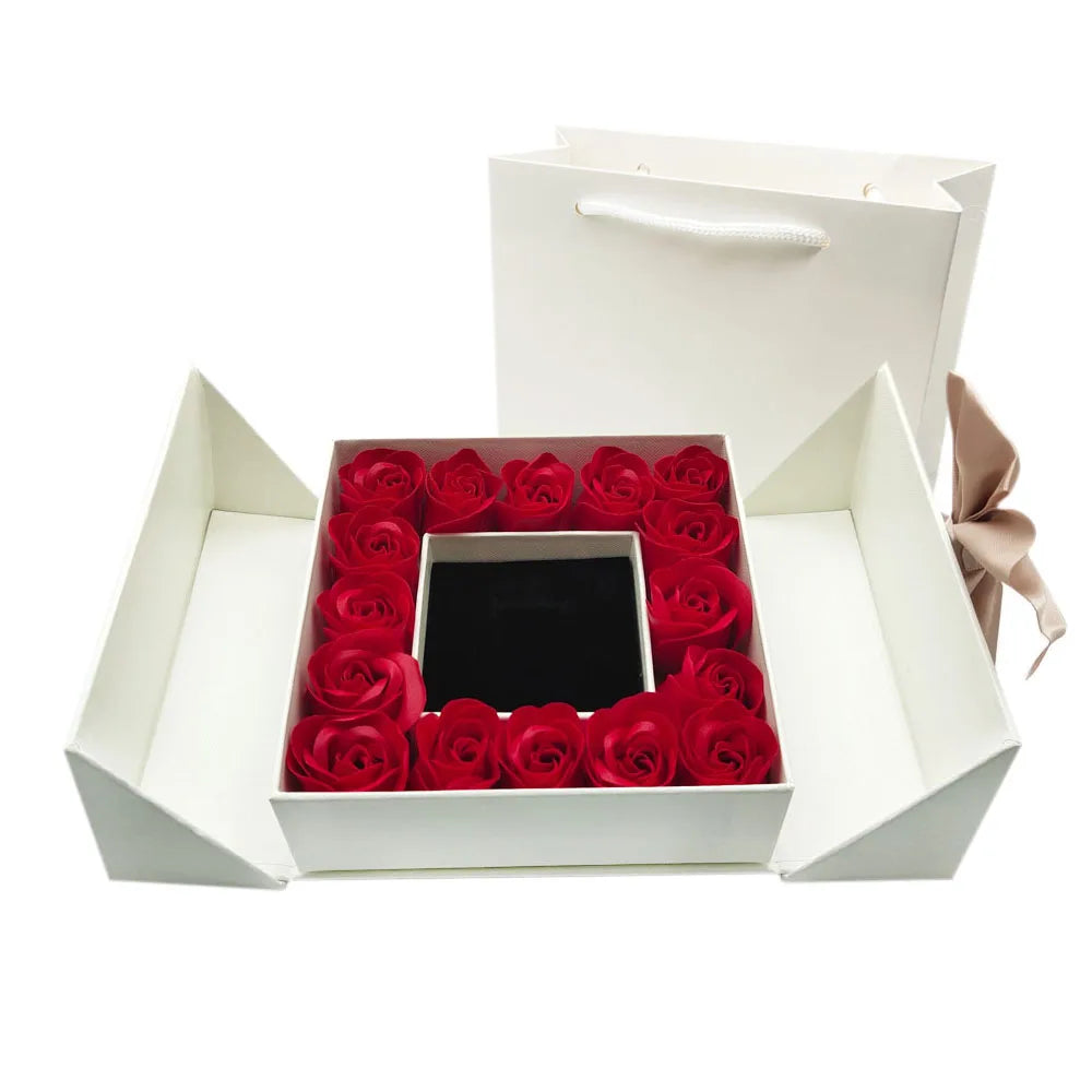 Eternal Roses Gift Box with Necklace